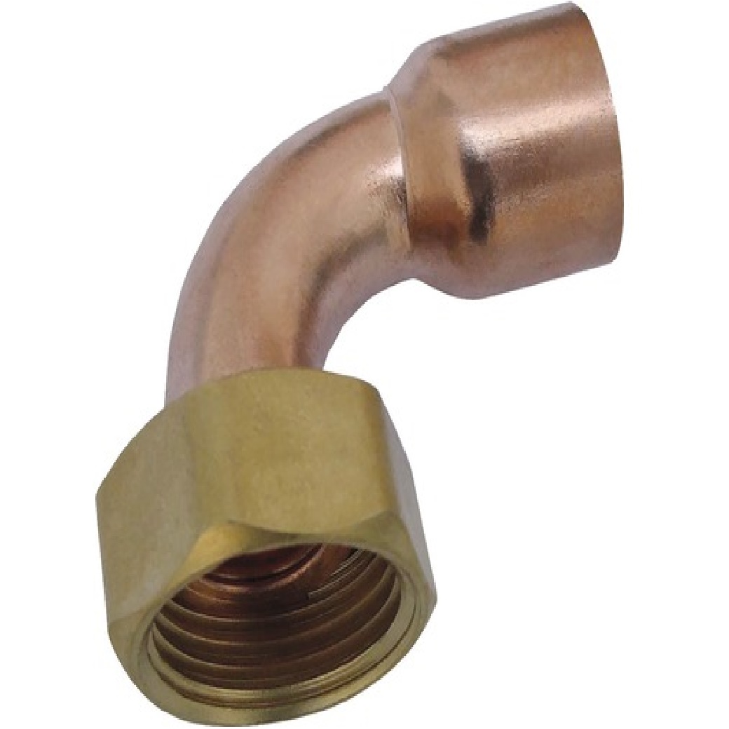 Niplu semiolandez curbat 5359 M, 18 mm, racord 3/4, filet interior