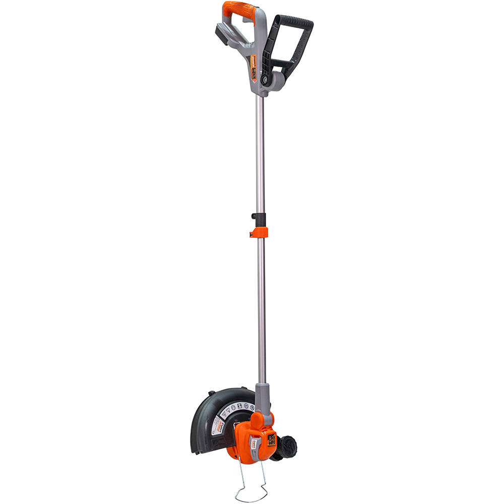 Trimmer electric gazon pe acumulator RURIS Expert 200ED, Li-Ion, 20V, latime lucru 30cm, portocaliu