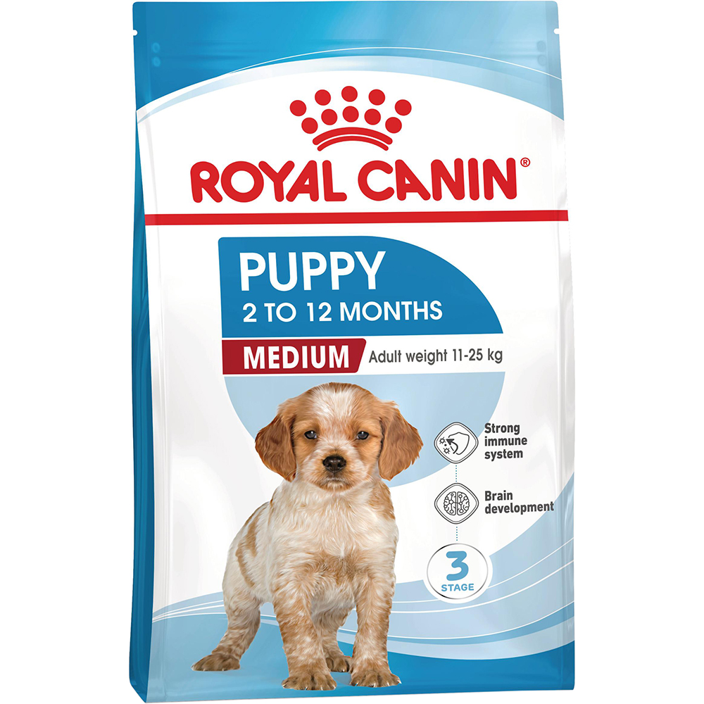 Hrana uscata pentru caini ROYAL CANIN SHN Medium, Junior, Pasare si Porc, 15 kg