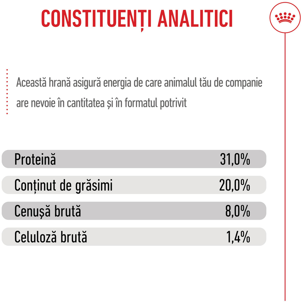 Hrana uscata pentru caini ROYAL CANIN SHN Mini, Junior, Pasare, 800 g
