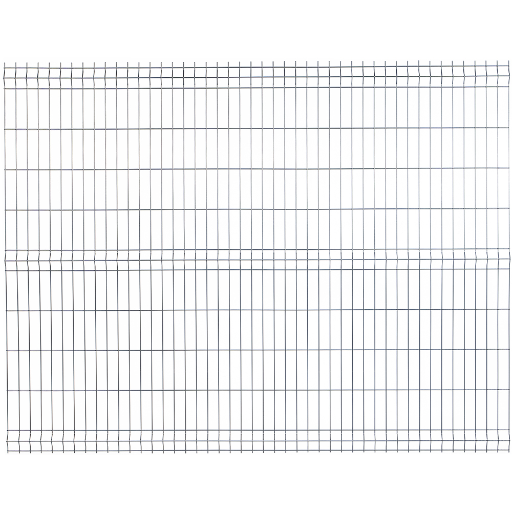 Panou gard bordurat zincat DIAL, 251 x 203, 3.2 mm, otel, zinc