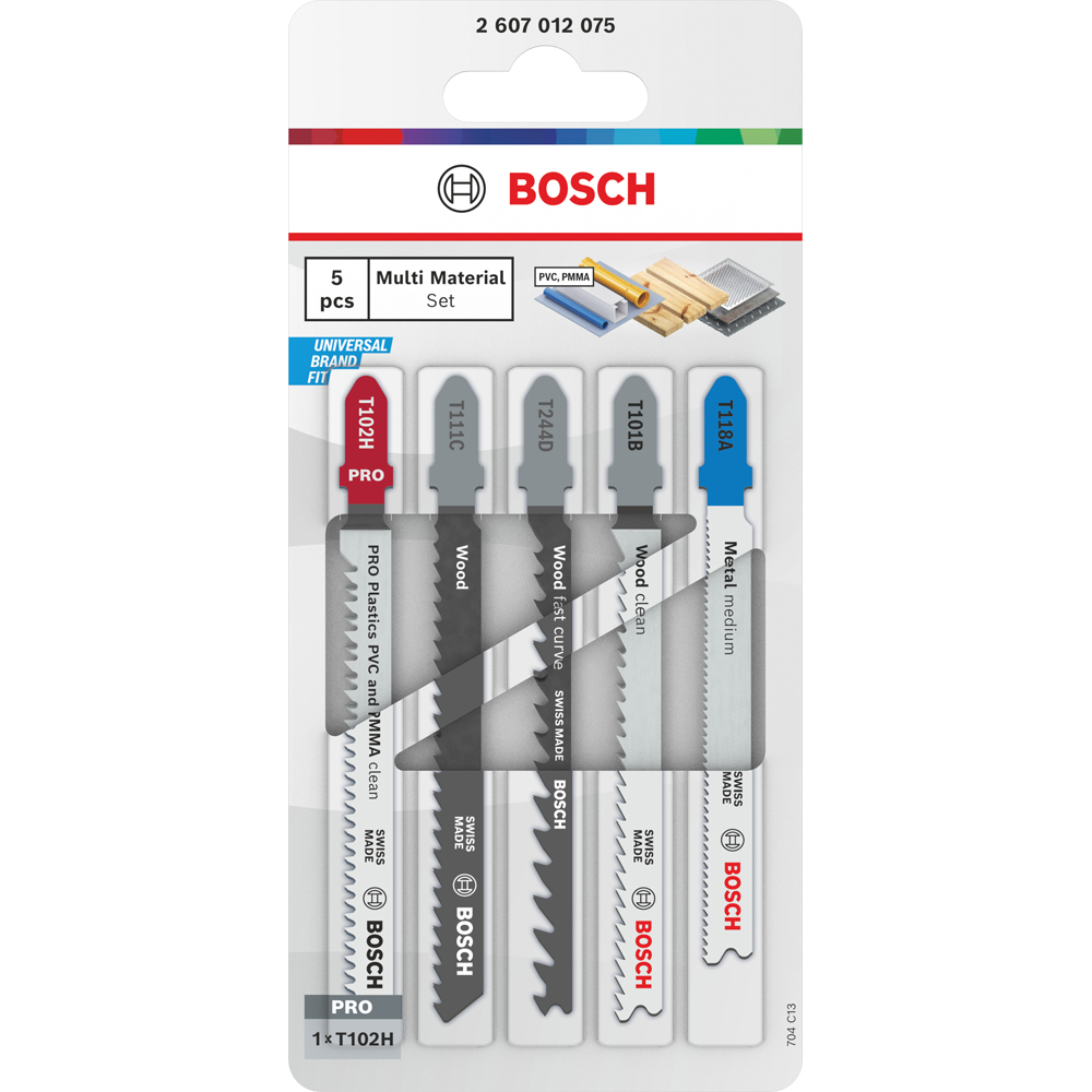 Panza pendular BOSCH, multimat t, 5buc