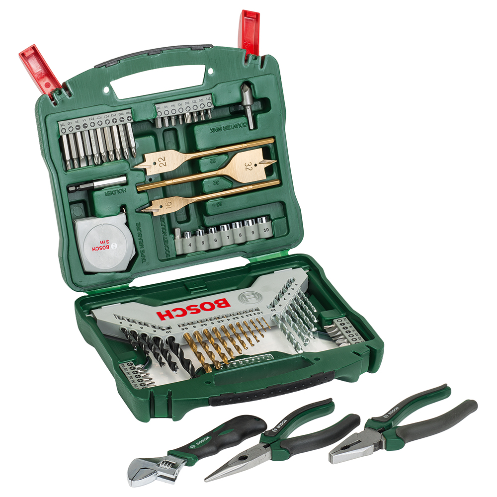 Trusa scule BOSCH X-Line, 70 piese