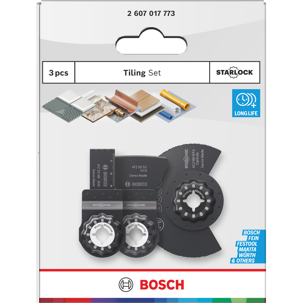 Set 3 panze ceramica BOSCH PROFESSIONAL