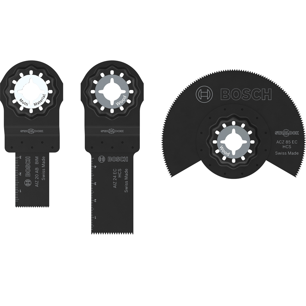 Set 3 lame lemn/metal BOSCH PROFESSIONAL