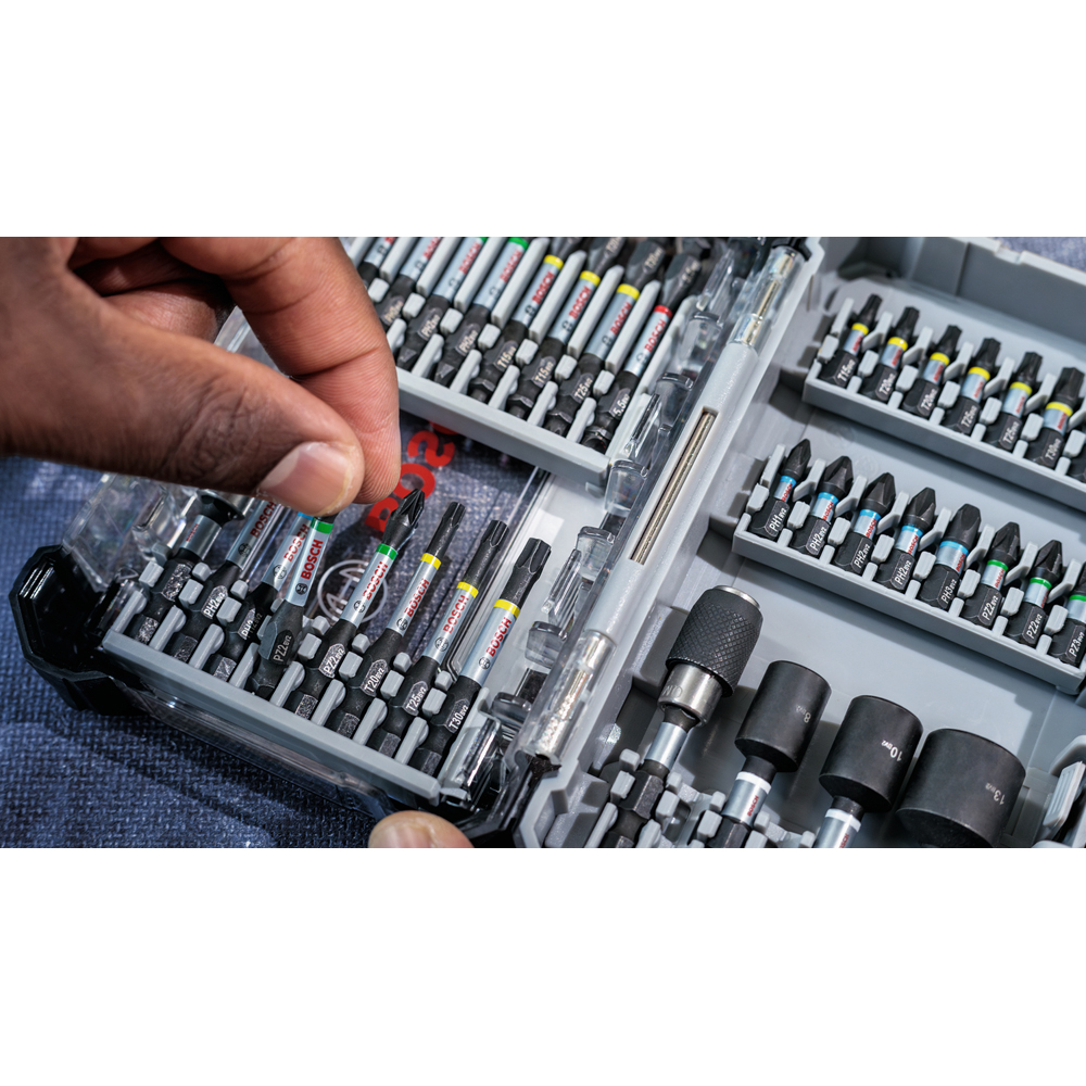 Set BOSCH PRO, 3 biti impact PH1/2/3, 55mm