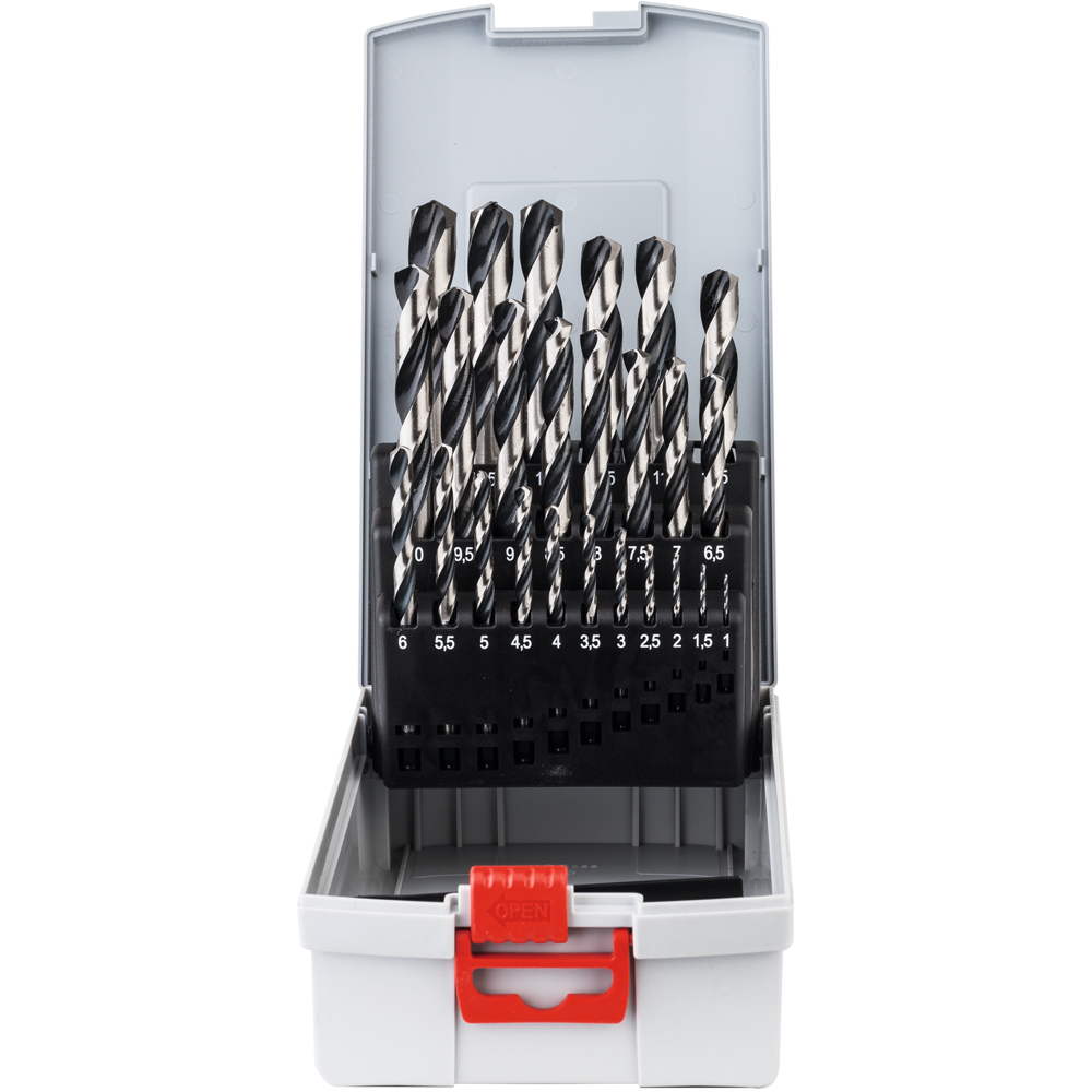 Burghiu metal BOSCH, HSS pointteq probox, 25buc