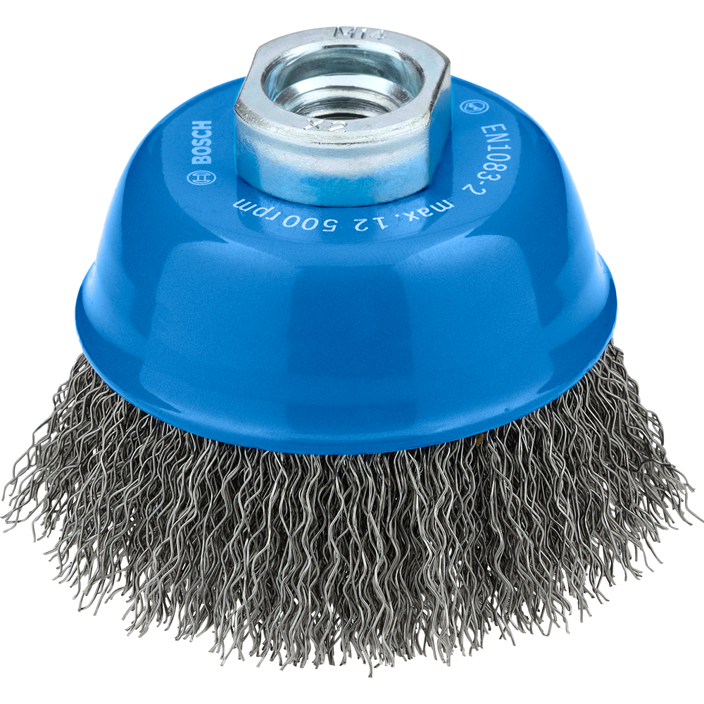 Perie cupa BOSCH PRO, 75 x 0, 3mm, M14, crimped