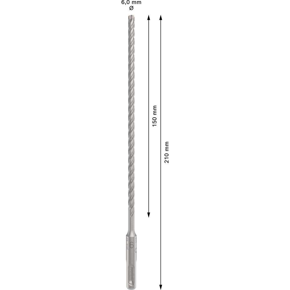 Burghiu BOSCH PROFESSIONAL, beton SDSPlus-5X 6x200x260 mm