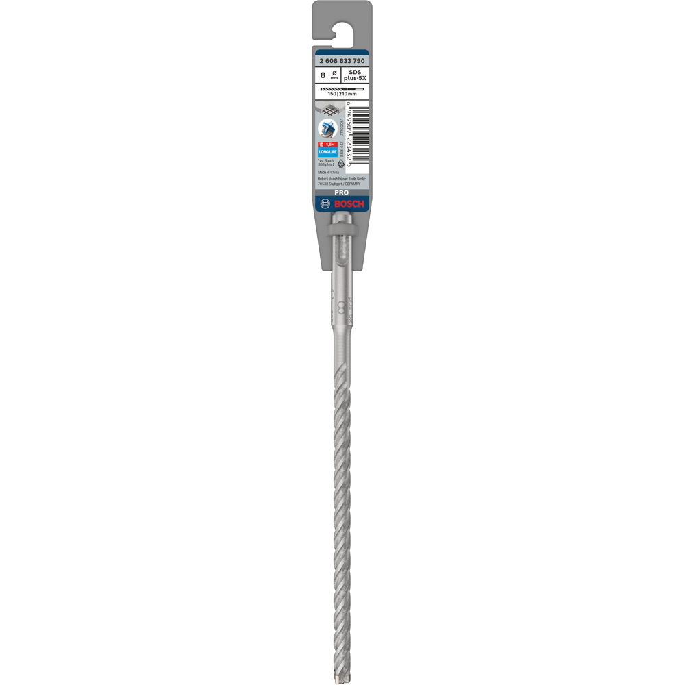 Burghiu BOSCH PROFESSIONAL, beton SDSPlus-5X 8x150x210 mm