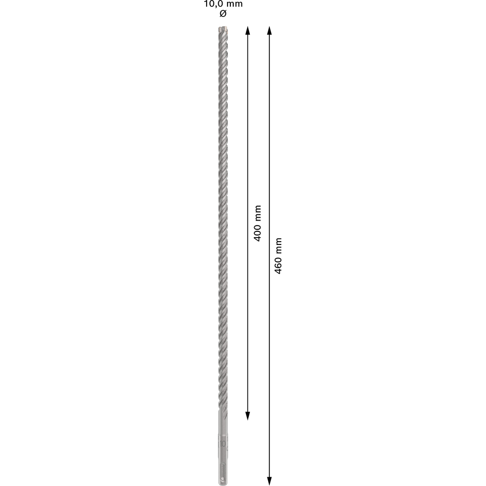 Burghiu BOSCH PROFESSIONAL, beton SDSPlus-5X 10x400x460 mm