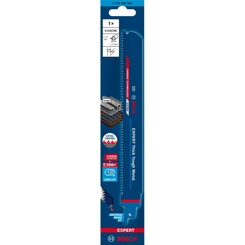 Panza ferastrau sabie BOSCH PRO, EXPERT, 225 x 25 x 1.2mm