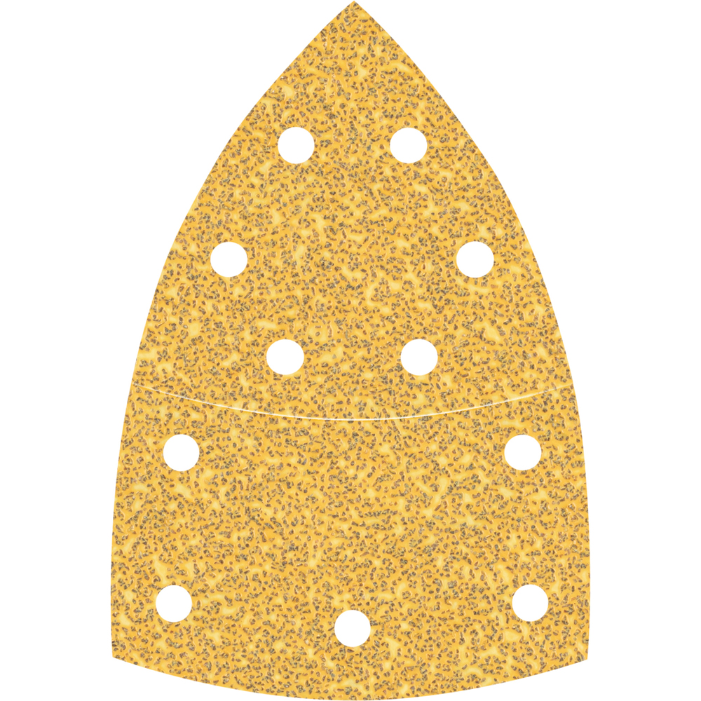 Foaie abraziva delta BOSCH PRO, EXPERT, 102 x 62/93