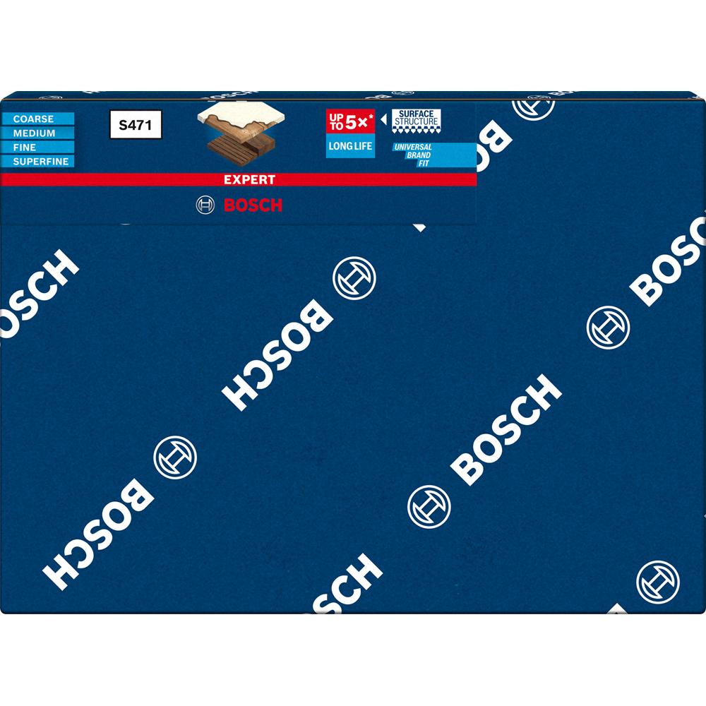 Burete abraziv BOSCH PRO, EXPERT S470, multi, 20buc