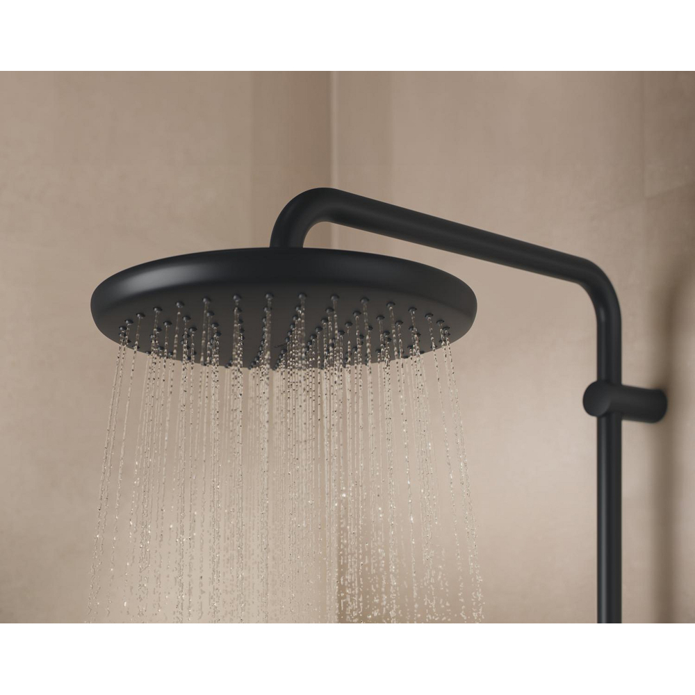 Sistem dus GROHE Vitalio Start 250 266772431, termostat, 1 functie, negru