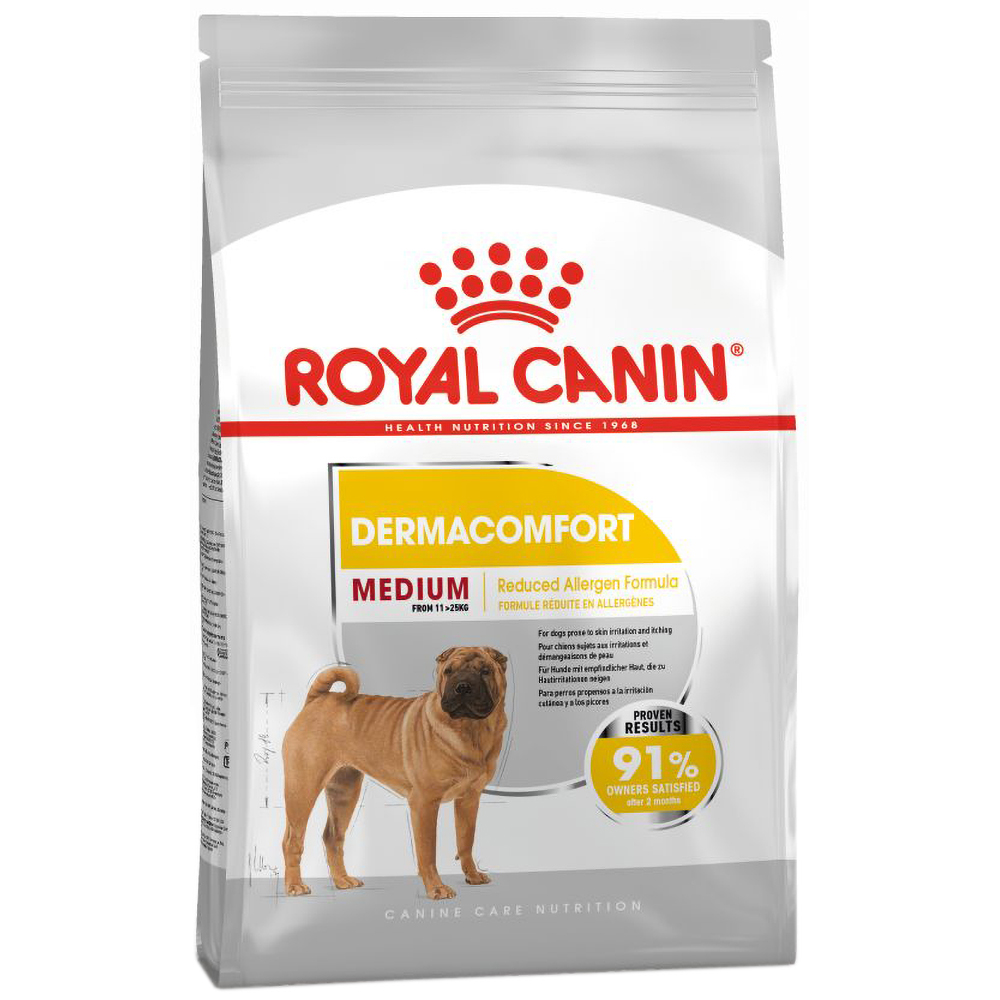 Hrana uscata pentru caini ROYAL CANIN CCN Medium Dermacomfort, Adult, 3 kg