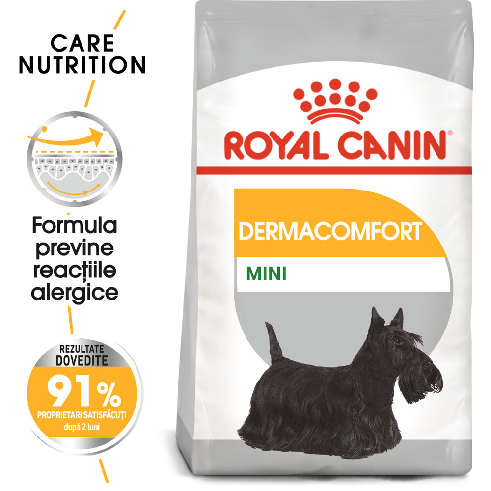 Hrana uscata pentru caini ROYAL CANIN CCN Mini Dermacomfort, Adult, 8 kg