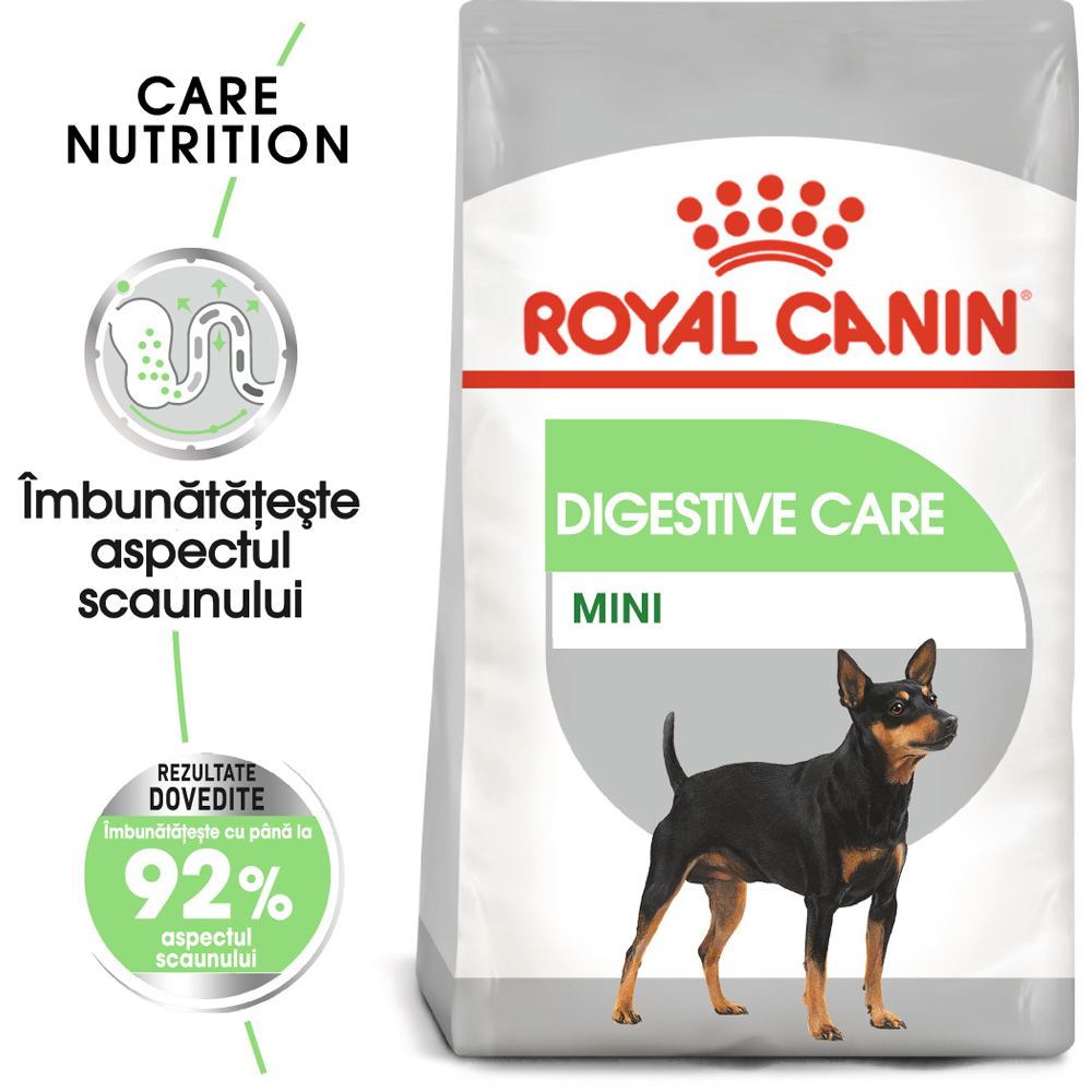 Hrana uscata pentru caini ROYAL CANIN CCN Mini Digestive Care, Adult, Pasare, 8 kg