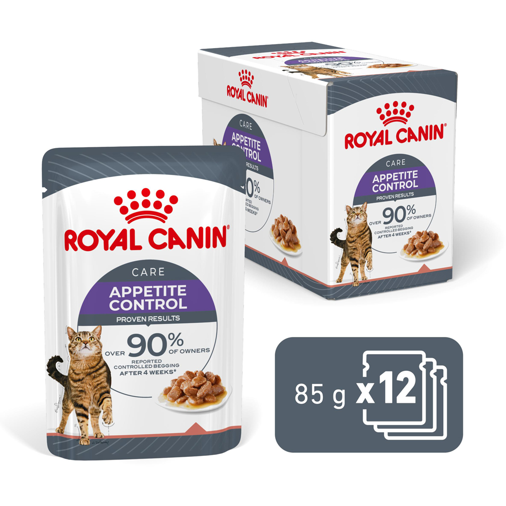 Hrana umeda pentru pisici ROYAL CANIN FCN Appetite Control Care Gravy, Adult, 85 g