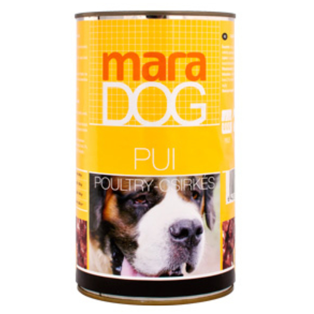 Hrana umeda pentru caini MARAVET, Adult, Pui, 1.25 kg