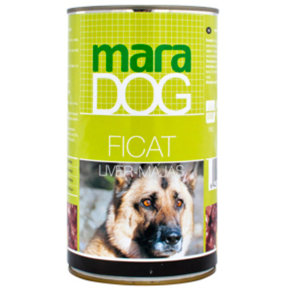 Hrana umeda pentru caini MARAVET, Adult, Ficat, 1.25 kg