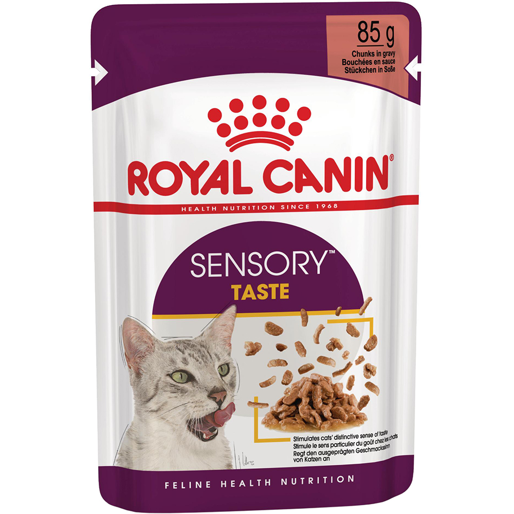 Hrana umeda pentru pisici ROYAL CANIN FHN Sensory Taste Gravy, Adult, 85 g