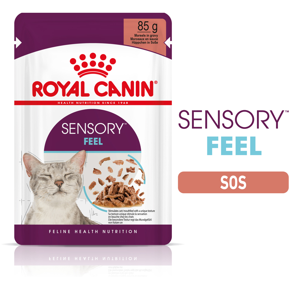 Hrana umeda pentru pisici ROYAL CANIN FHN Sensory Feel Gravy, Adult, 85 g