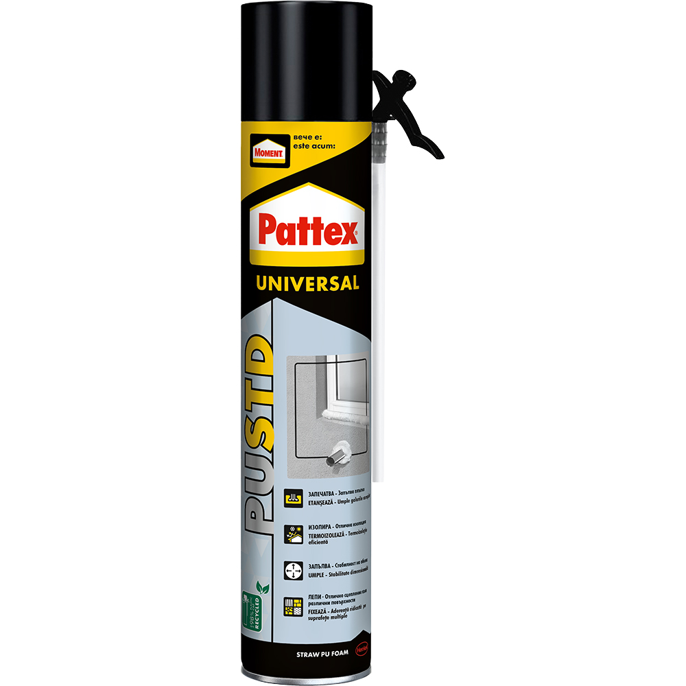 Spuma poliuretanica PATTEX Universal STD, 650ml