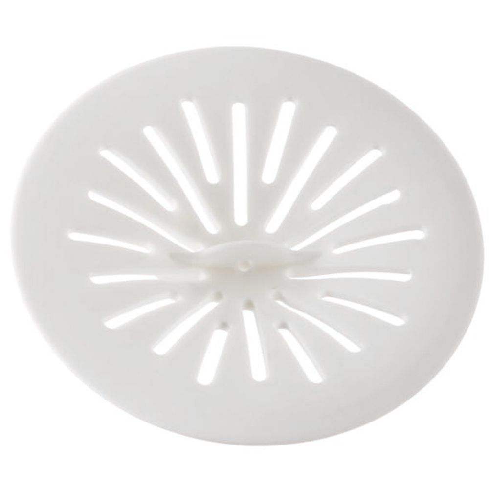 Filtru universal pentru par WIRQUIN Catchy 30724769, silicon, D 110mm, alb