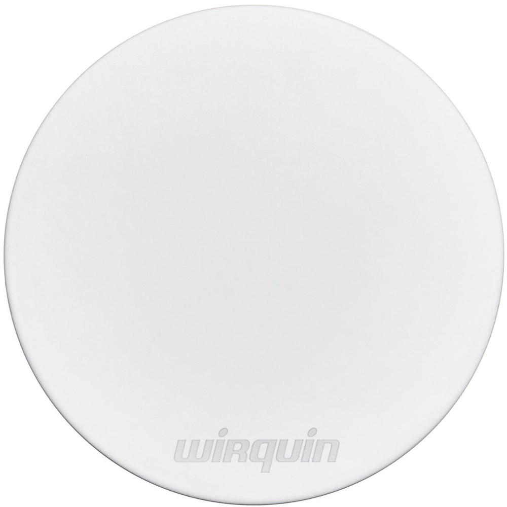 Sifon extra plat WIRQUIN Nano 6.7 30724957, cu ventil, D 32mm, alb