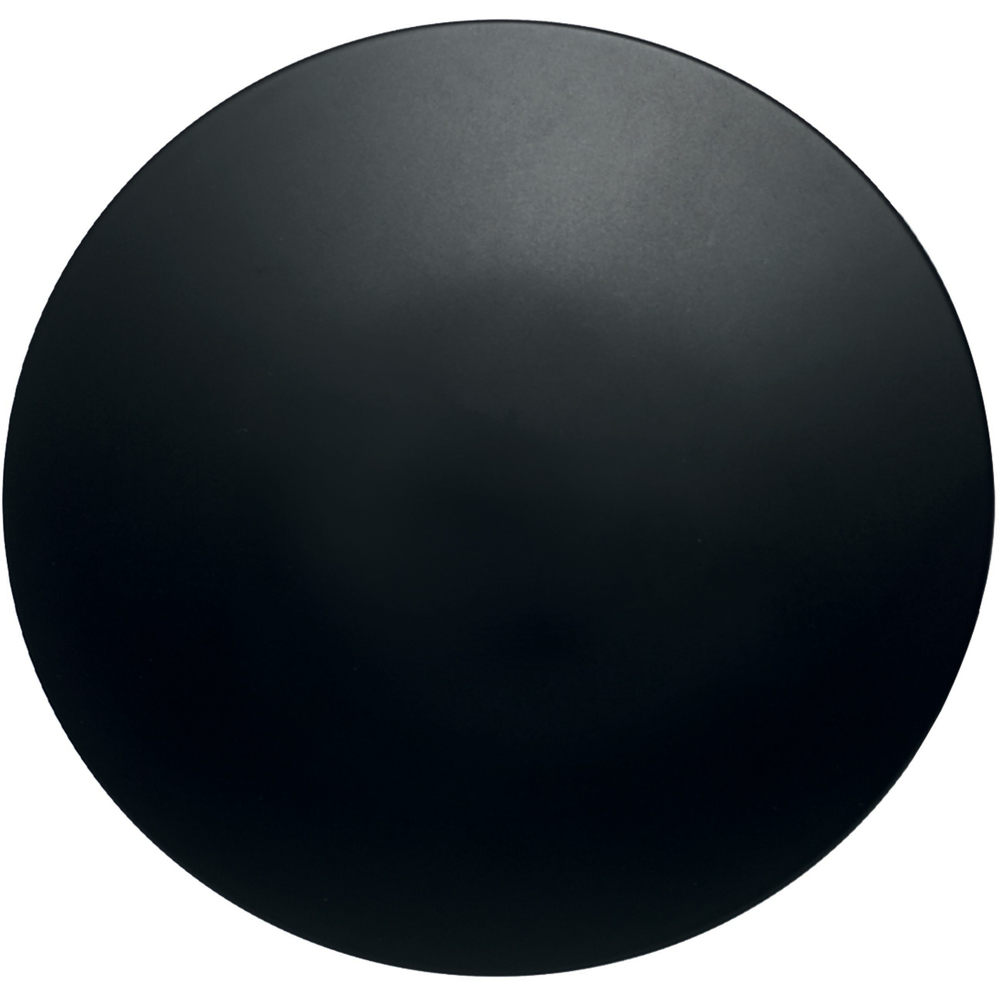 Sifon extra plat WIRQUIN Nano 6.7 30724958, cu ventil, D 32mm, negru