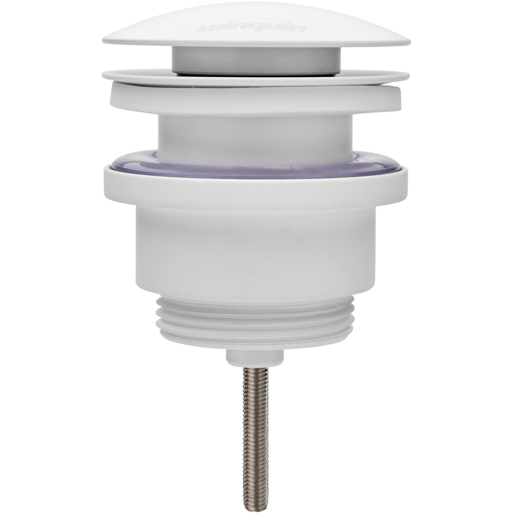 Ventil quick-clack WIRQUIN 30724962, alb