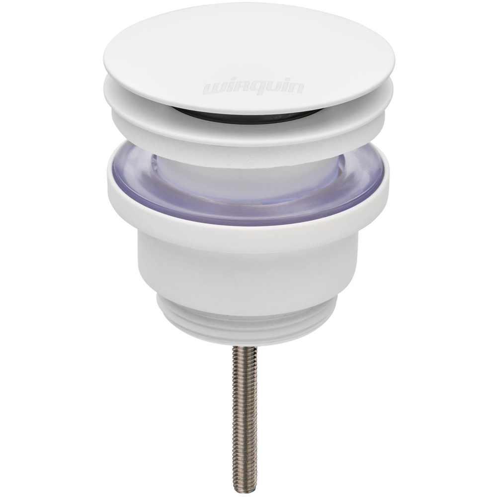Ventil quick-clack WIRQUIN 30724962, alb