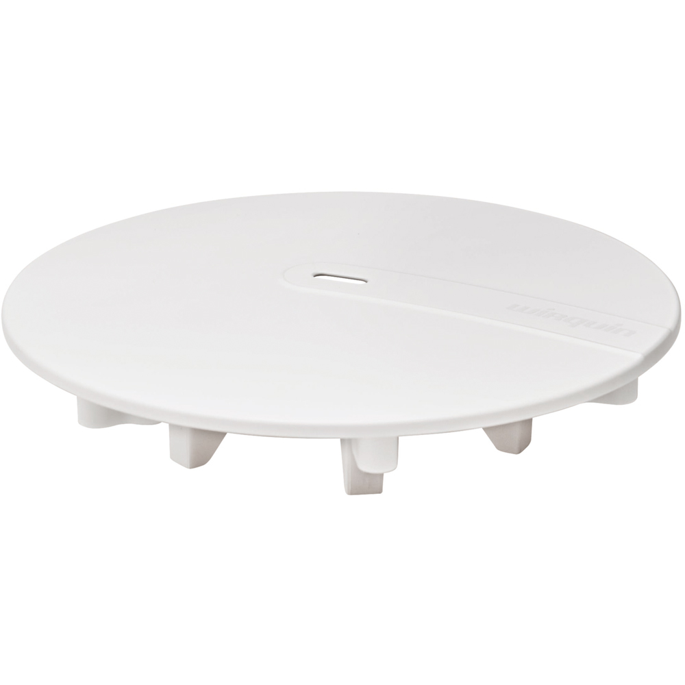 Capac pentru sifon WIRQUIN Slim+ 30724974, ABS, D 118mm, alb mat