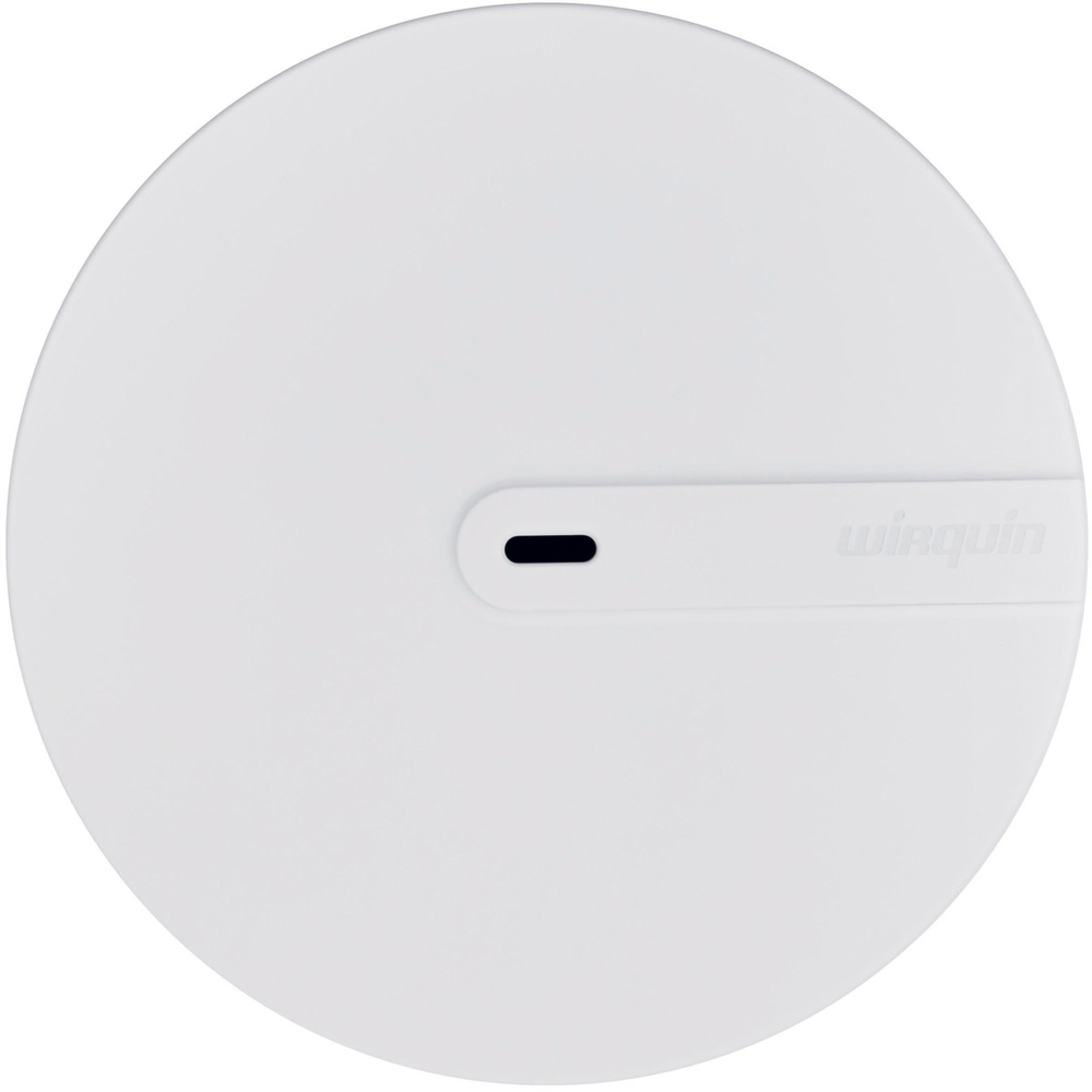 Capac pentru sifon WIRQUIN Slim+ 30724974, ABS, D 118mm, alb mat
