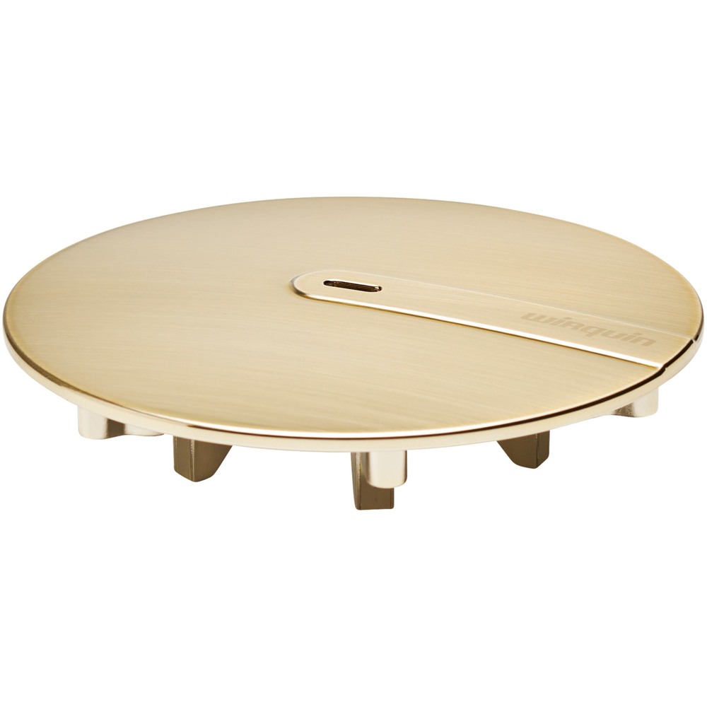 Capac pentru sifon WIRQUIN Slim+ 30724975, ABS, D 118mm, auriu