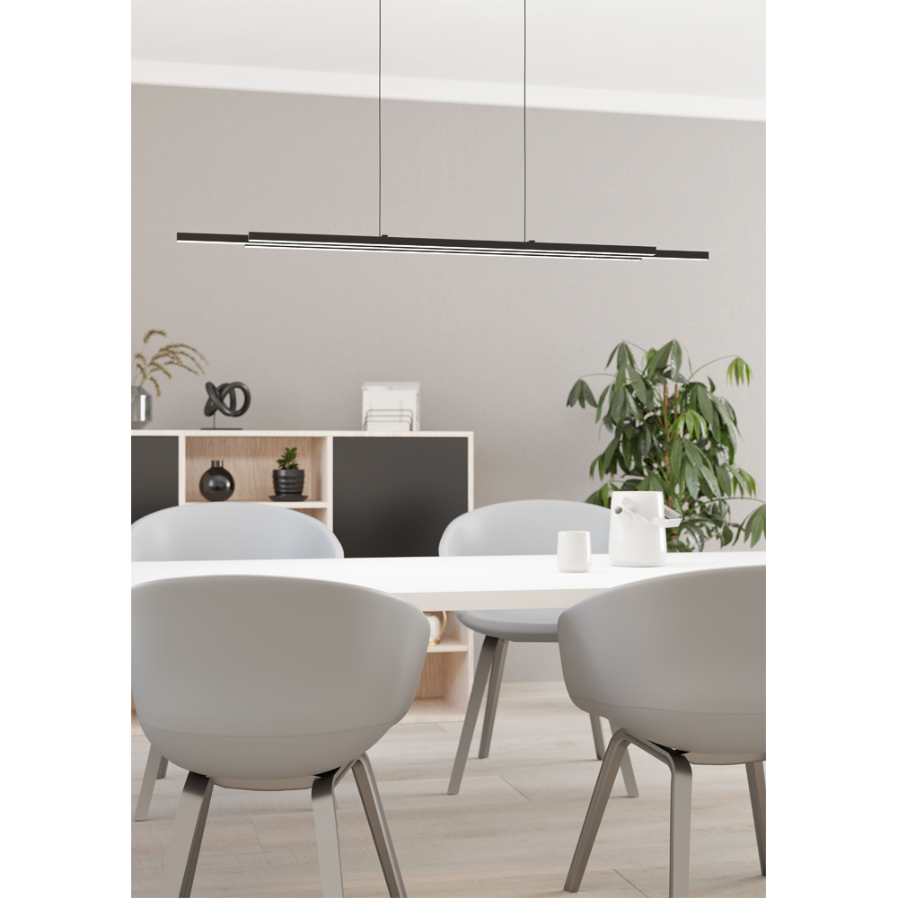 Pendul EGLO Cannigiona, LED, 20.3W, 3000lm, alb