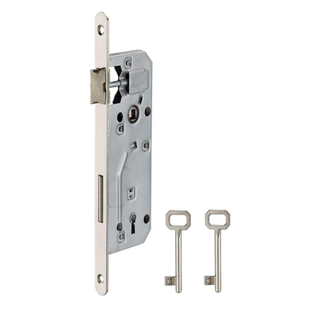 Broasca incastrabila THIRARD, usa lemn, 40 x 90 mm, zincat, argintiu