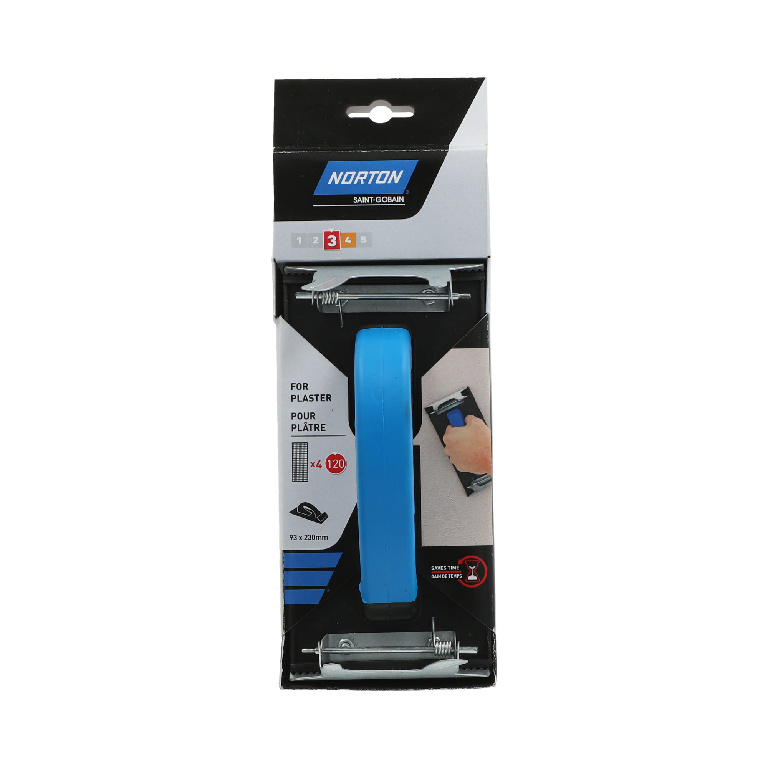 Kit mortar Norton, 93 x 230 mm, granulatie P120