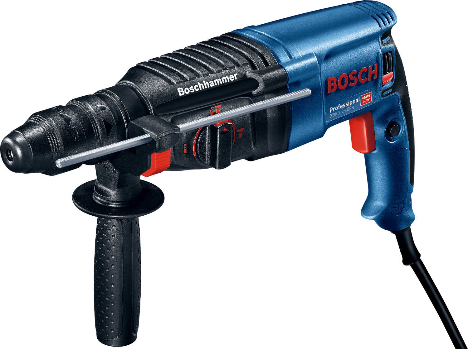 Ciocan rotopercutor electric Bosch GBH 2 26, 800W, 2.7J, SDS Plus