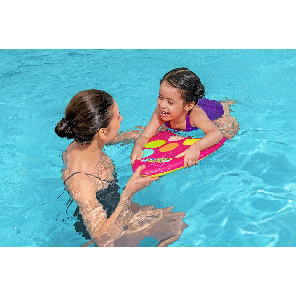 Placa de inot gonflabila BESTWAY, 42x32 cm, 3-6 ani, 19-30 kg, multicolor, 1 buc
