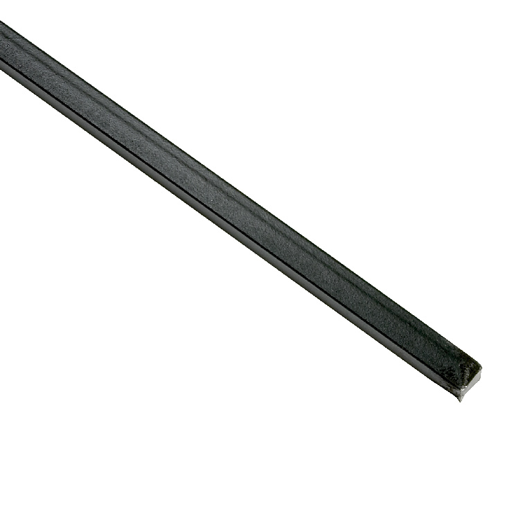 Bara patrata laminata la cald, otel, 12 x 12mm, 2m