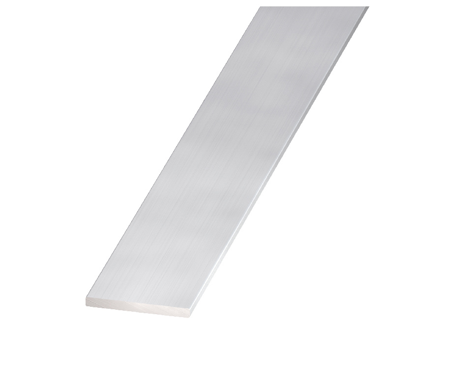 Bara plata, aluminiu eloxat, 20 x 2mm, 2m