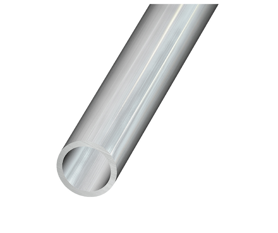 Teava rotunda aluminiu, brut, 12 x 1mm 1m