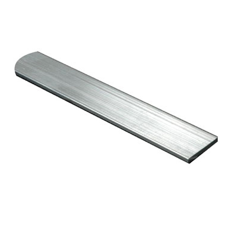 Bara plata aluminiu brut, 10 x 2mm, 1m
