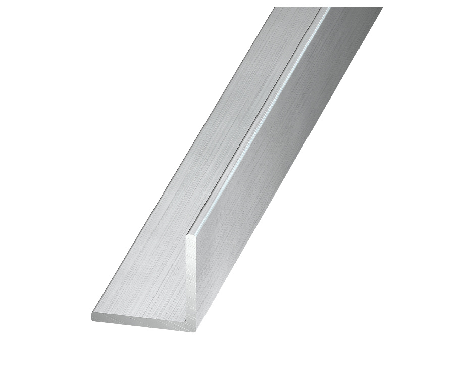 Cornier aluminiu brut, 30 x 30 x 1.5 mm, 1 m