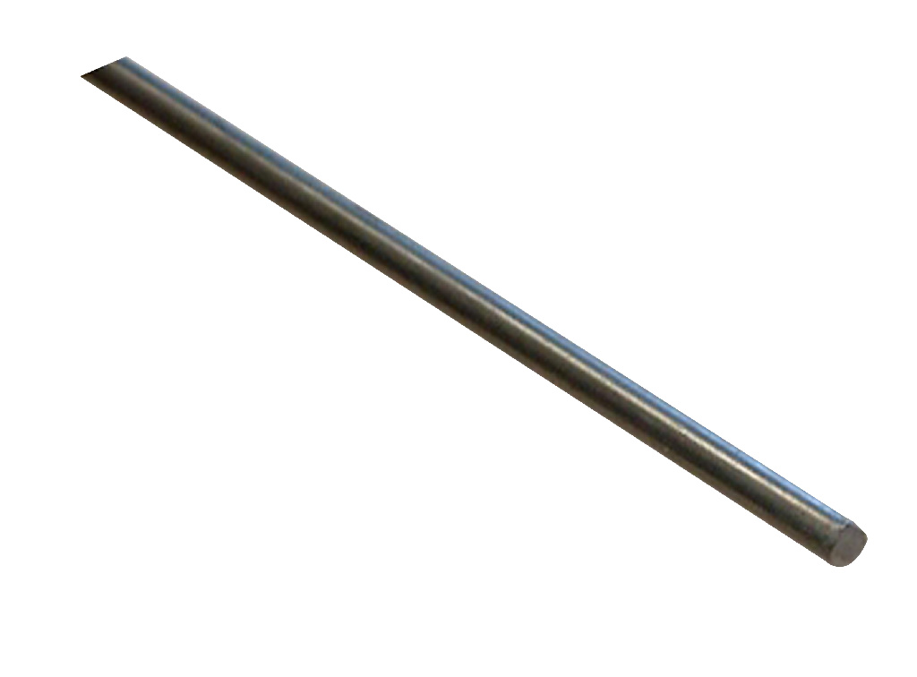 Bara plina rotunda, otel lacuit, 4mm, 1m