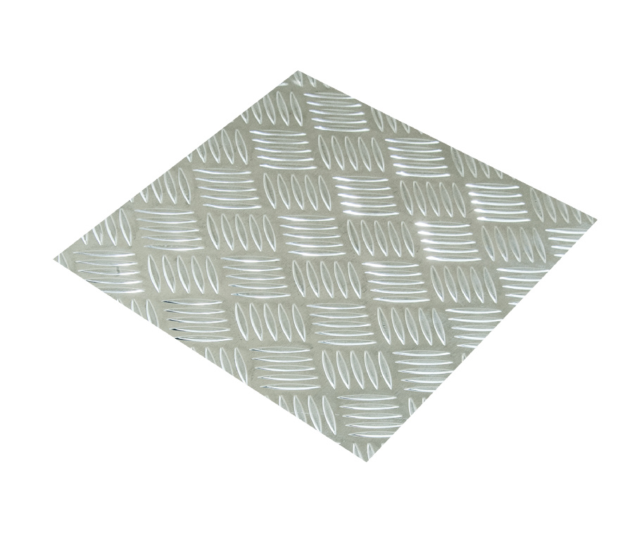 Foaie aluminiu brut SAS, striat, 500 x 250 mm