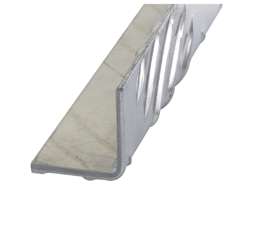 Cornier aluminiu brut, 20mm x 20mm, 2m