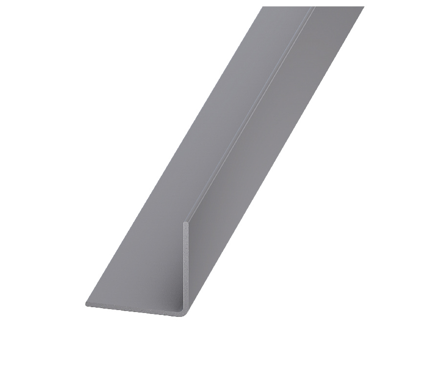Cornier PVC, 15 x 15 mm, 2 m, gri